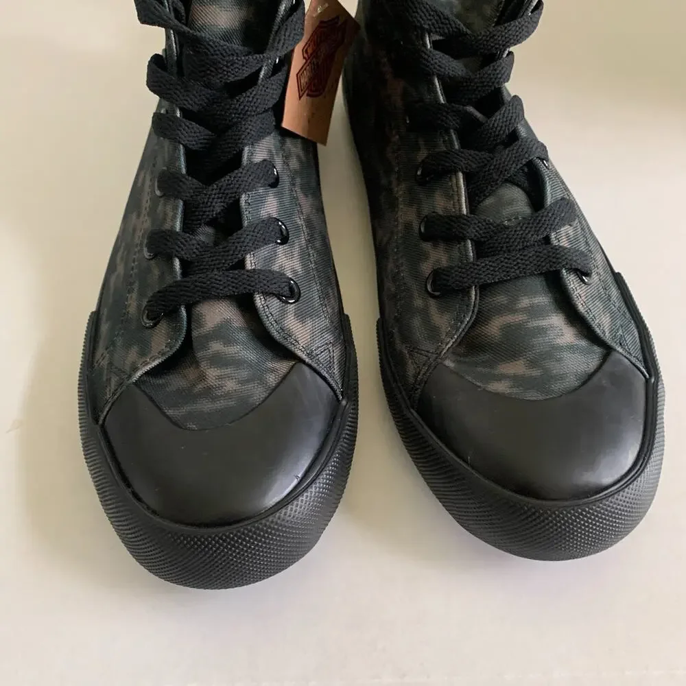 Harley Davidson Men's Size 8 Baxter High Top Camo Sneaker Shoes D93903 New